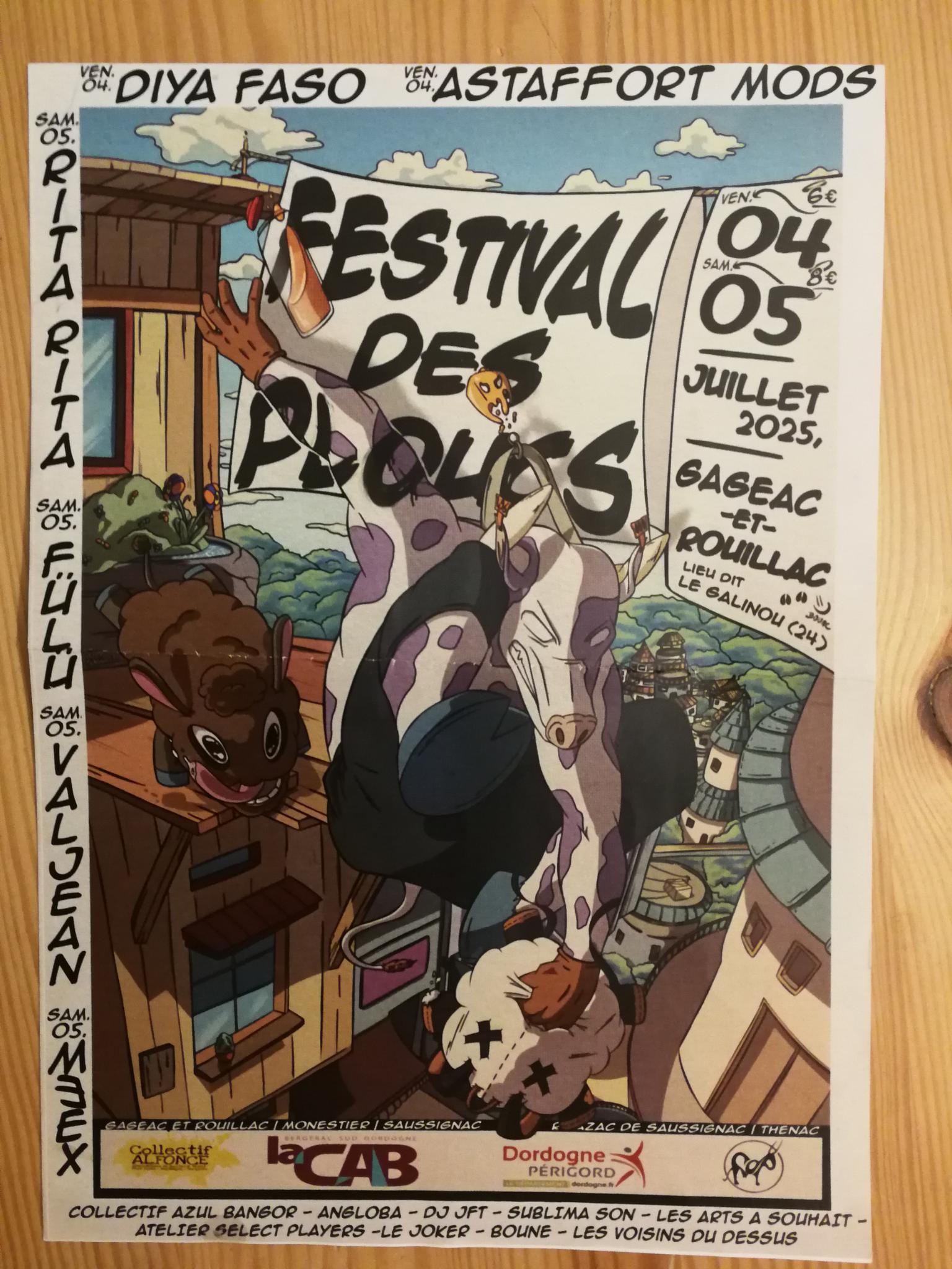 Festival des Ploucs - jeux, peintures, musiques