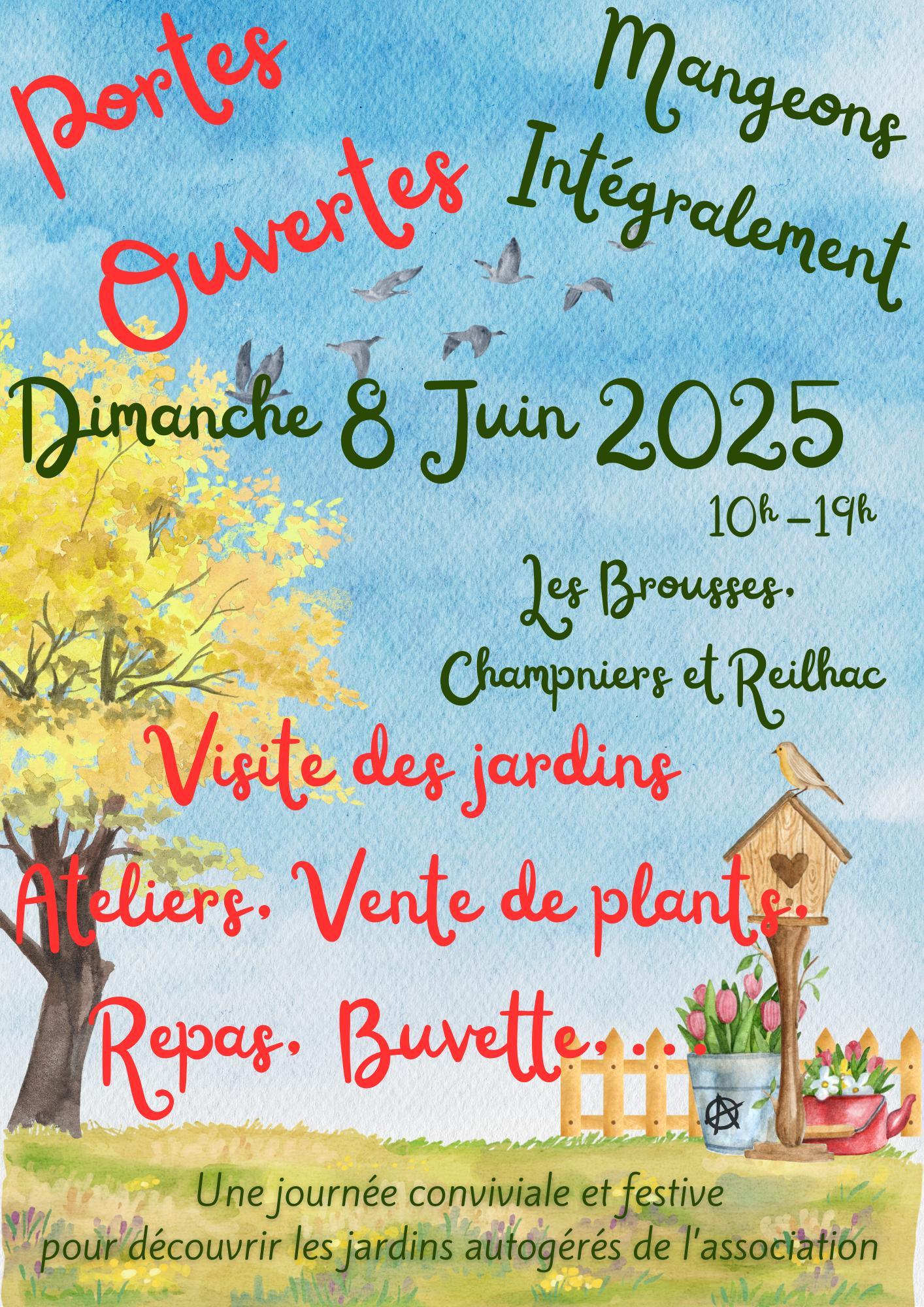 Portes ouvertes des jardins de Mangeons Intégralement