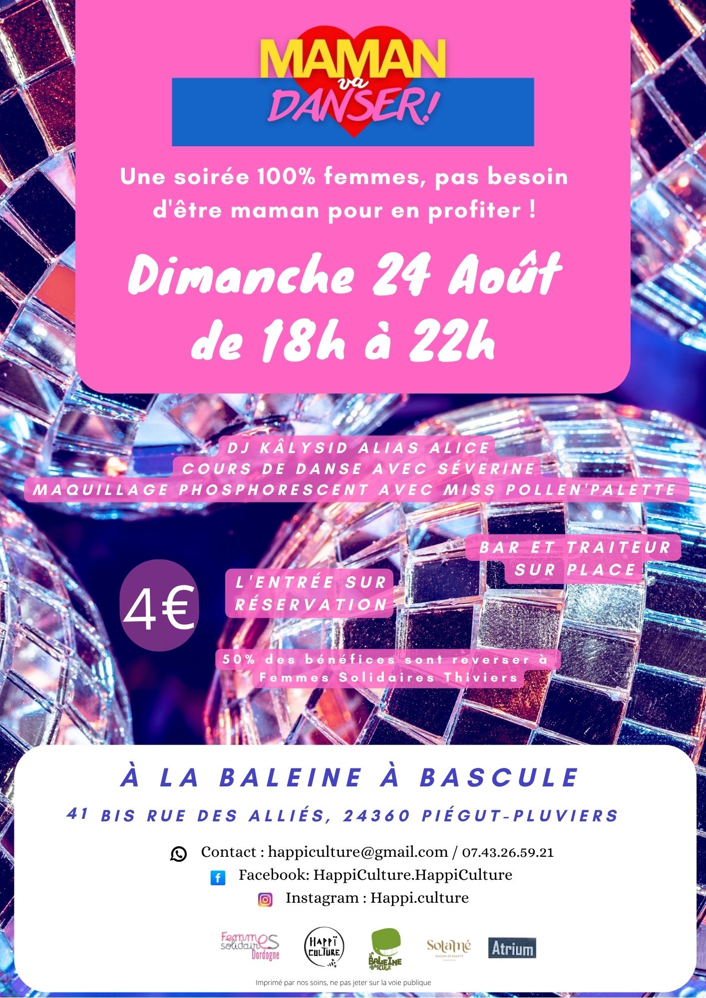 Soirée pour toutes : maman va danser