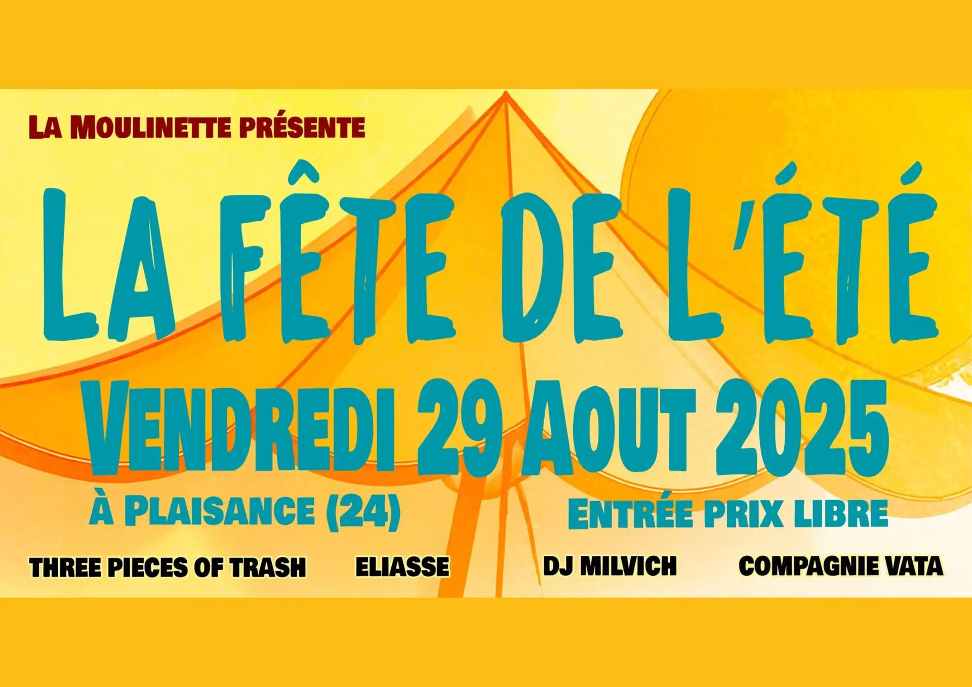 La fête de l'été par La Moulinette