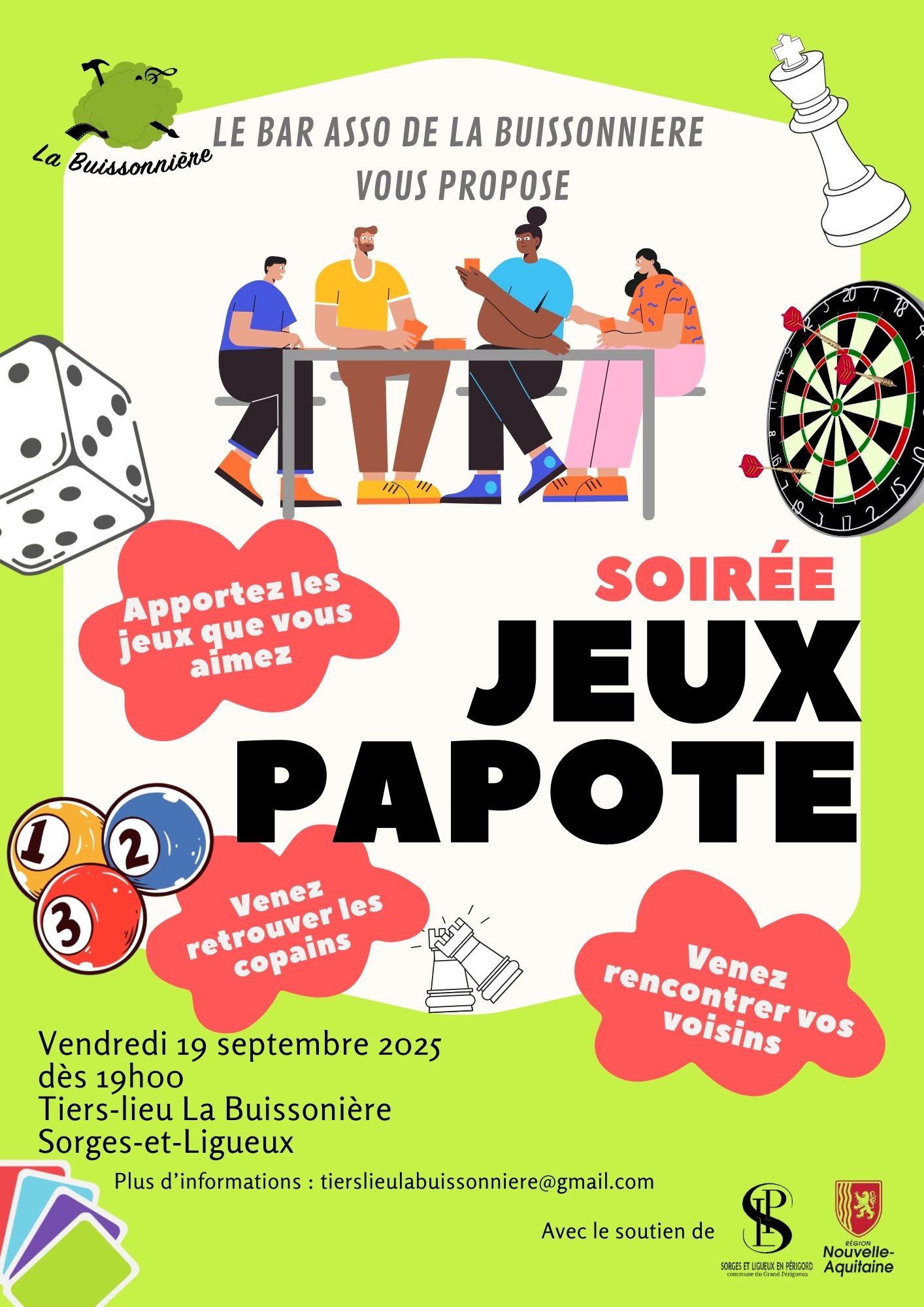 Soirée jeux papote
