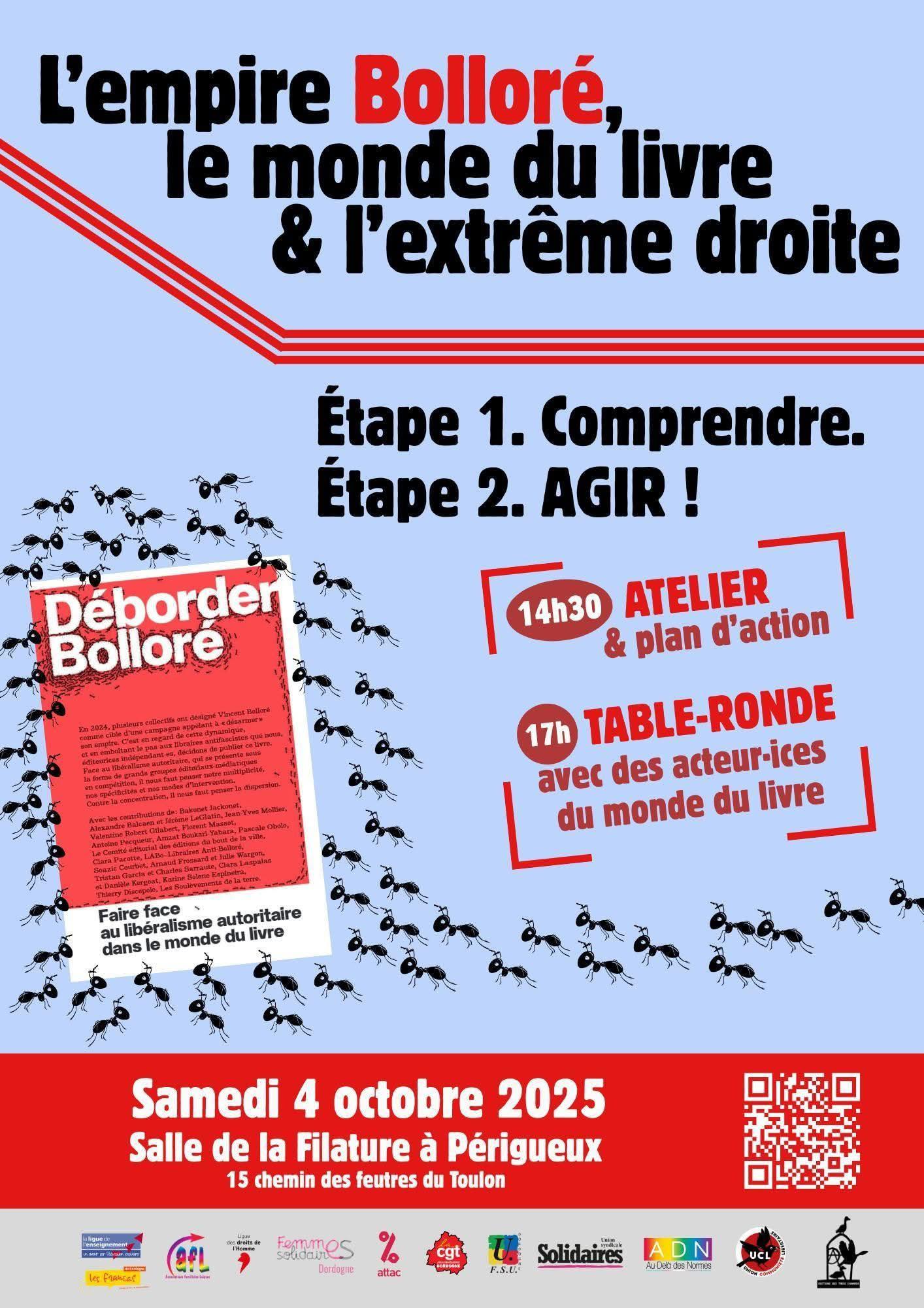 L’empire Bolloré, le monde du livre et l’extrême droite