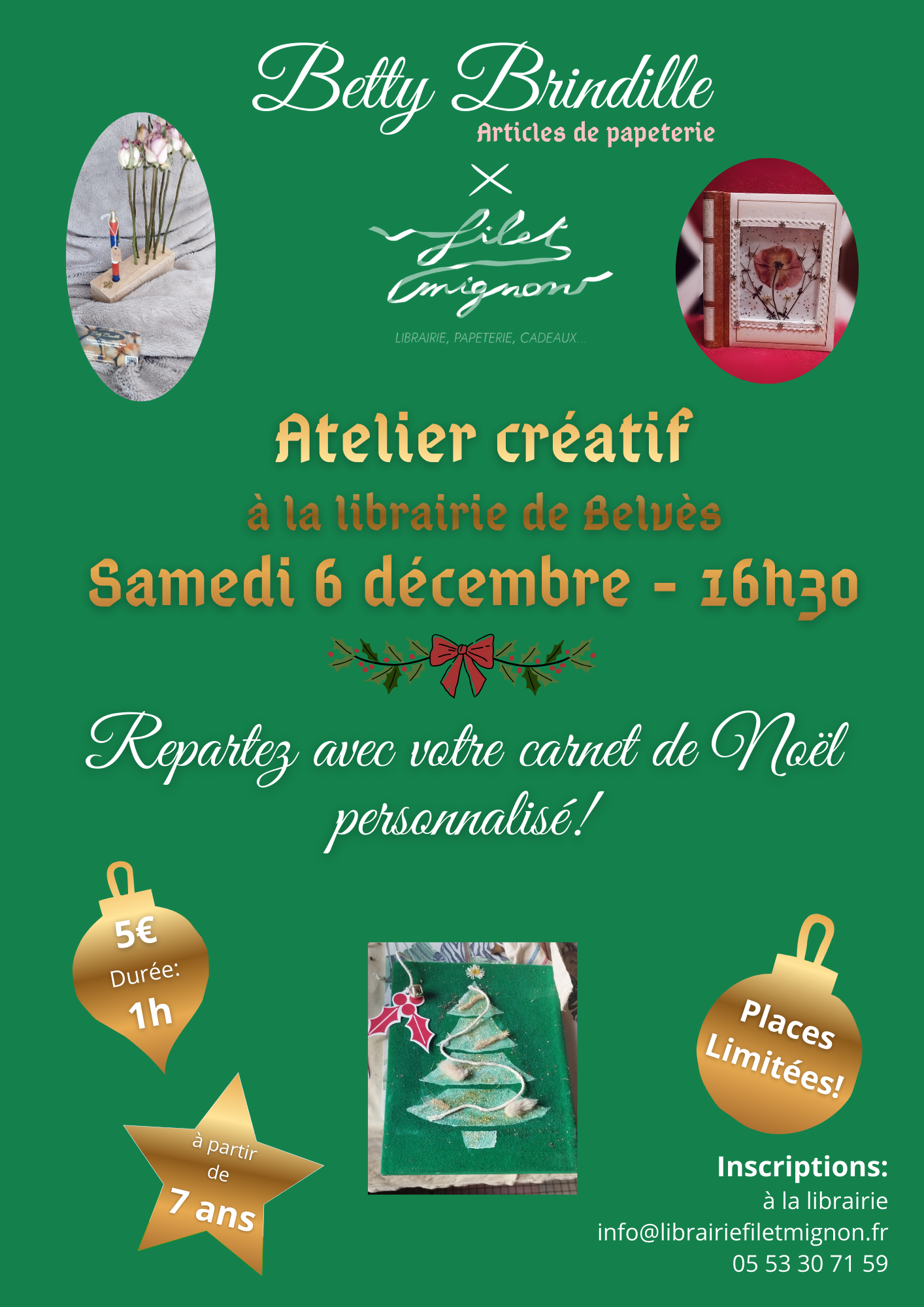 Atelier créatif avec Betty Brindille