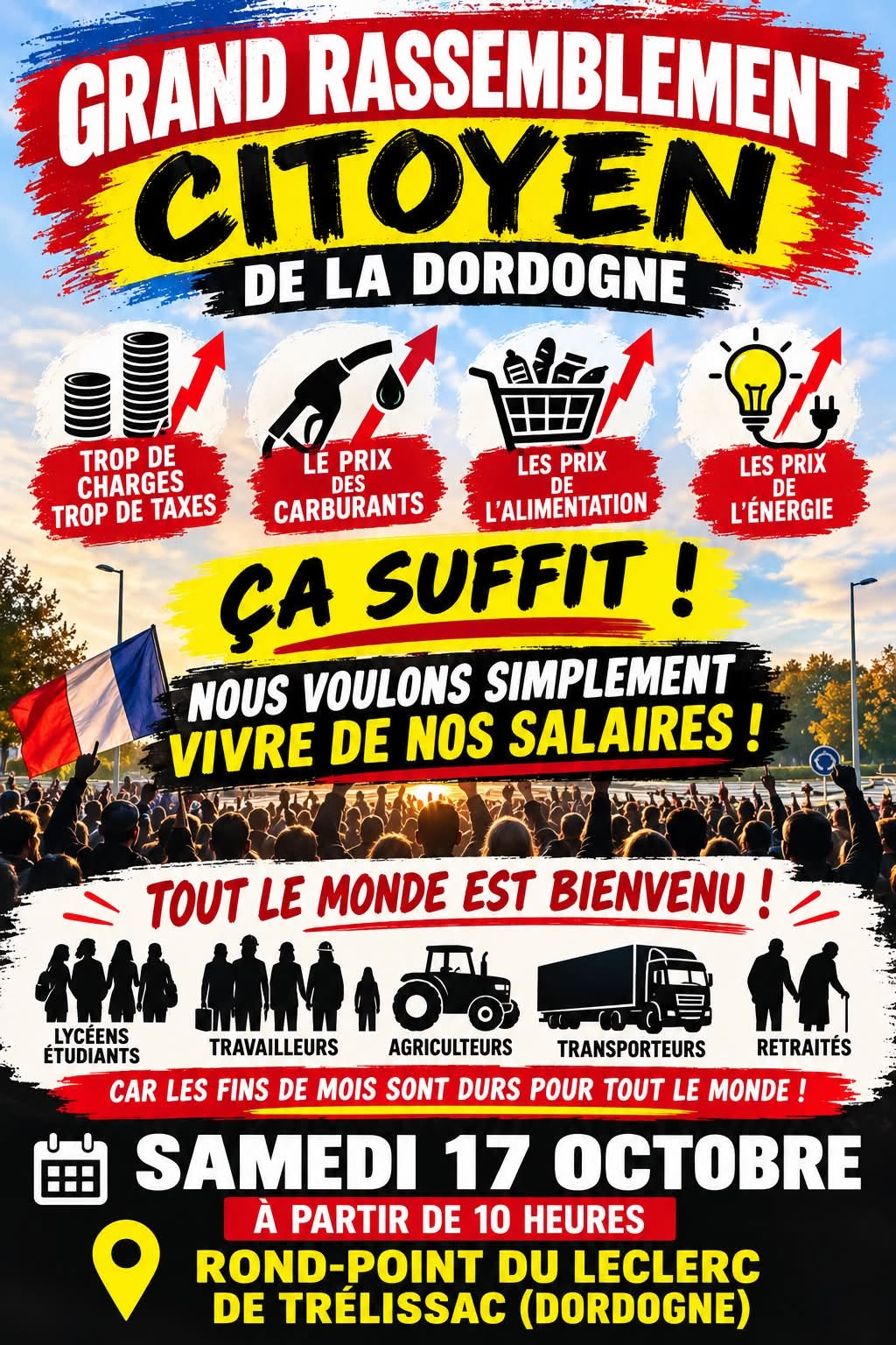 Grand rassemblement citoyen Dordogne
